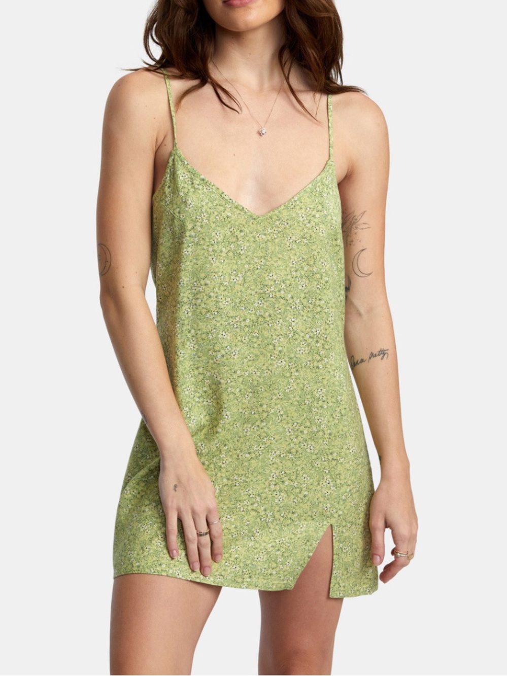 RVCA Slip Up Mini Dress, Large
